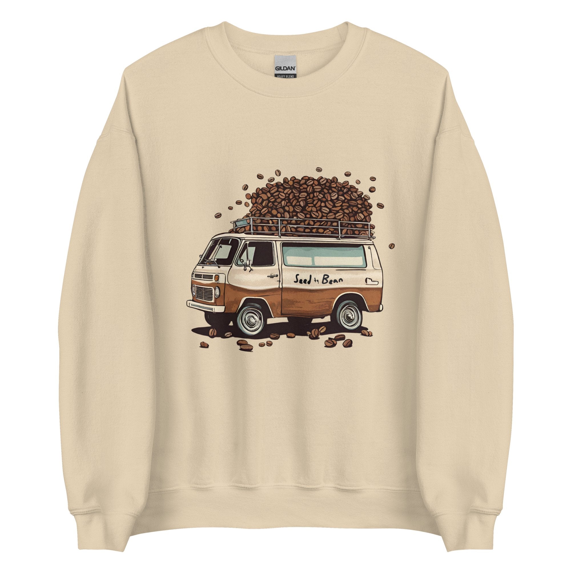 Coffee Bus Unisex Sweatshirt - Seed to BeanSweatshirtSeed to Bean