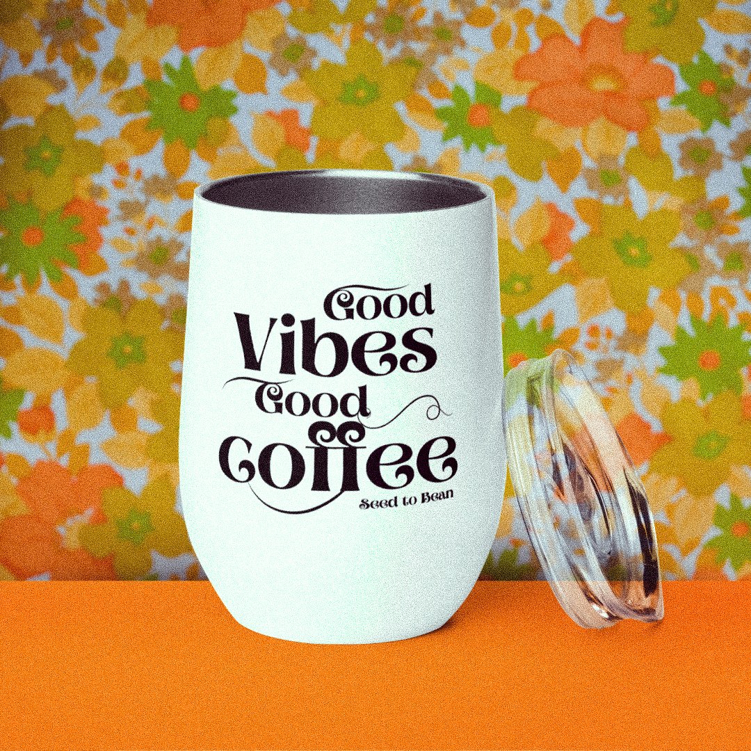 Good Vibes, Good Coffee Tumbler - Seed to BeanMugSeed to Bean